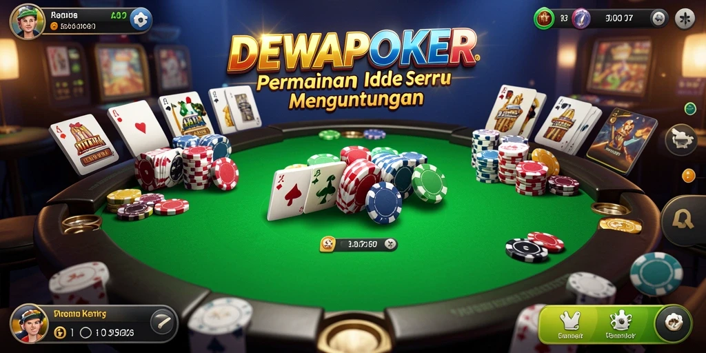 Tampilan permainan <strong>DEWAPOKER</strong> yang seru dan mengasyikkan.