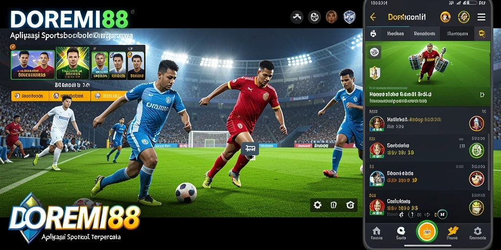 Tangkapan layar gameplay DOREMI88 menampilkan taruhan olahraga yang menarik.