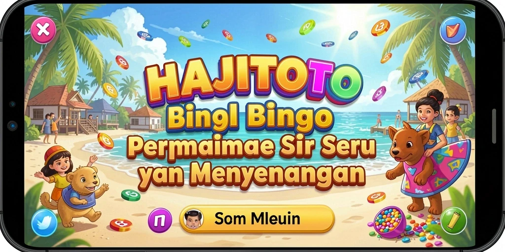 Tangkapan layar HAJITOTO menunjukkan gameplay Bingo yang menarik.