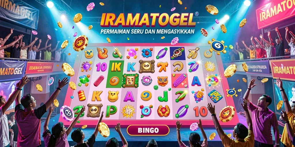 Screenshot gameplay IRAMATOGEL yang menampilkan keseruan permainan Bingo.