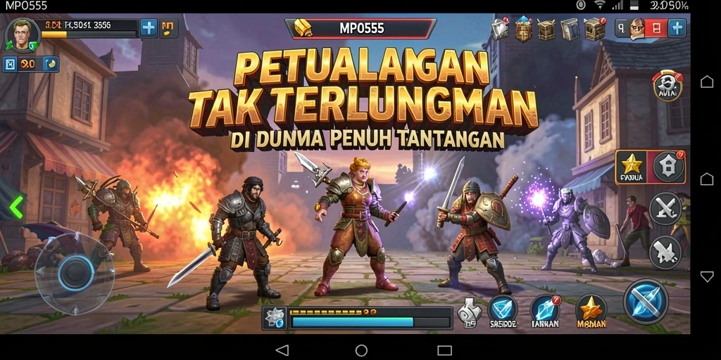Tampilan gameplay MPO555 yang menawan dan penuh petualangan.