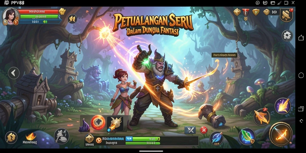 Screenshot gameplay PPV88 menampilkan aksi seru dalam petualangan menegangkan.
