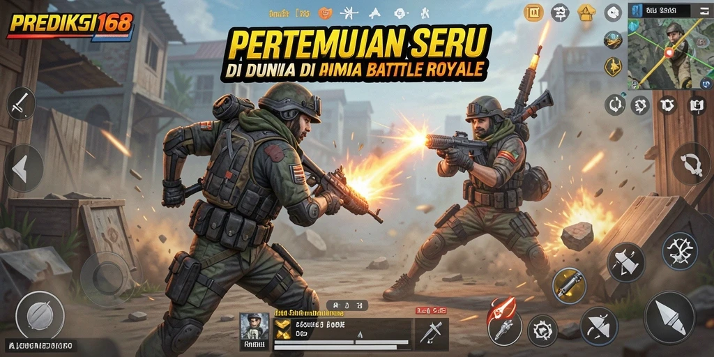 Gameplay seru dalam pertempuran Battle Royale di PREDIKSI168.