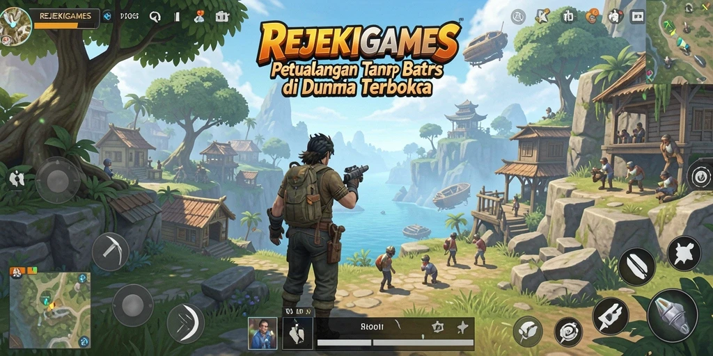 Gameplay seru di dunia terbuka REJEKIGAMES yang memikat.