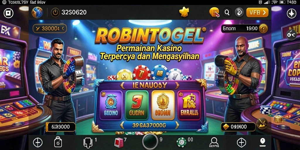 Tampilan menarik dari gameplay <strong>ROBINTOGEL</strong> yang seru dan mengasyikkan.