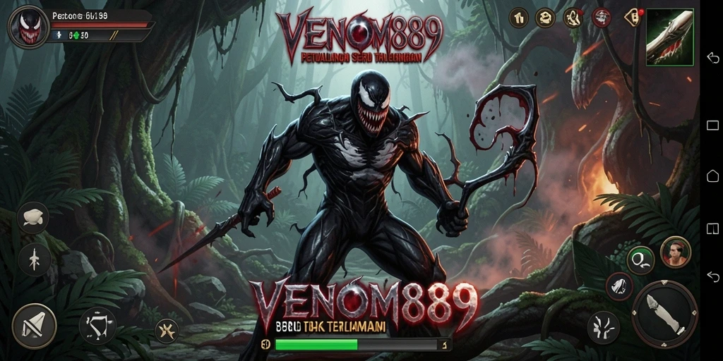 Tampilan gameplay VENOM889 yang menakjubkan dan mendebarkan.